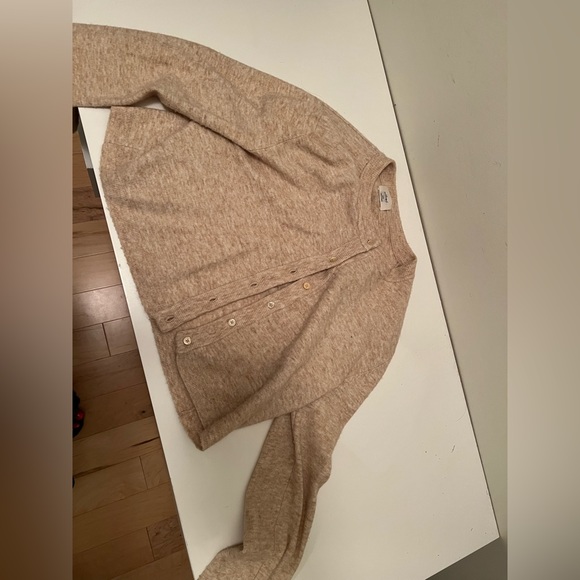 Wilfred Sicily Cardigan - Heather Gold Camel - Picture 2 of 3